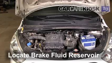 2012 Hyundai i10 Era 1.1L 4 Cyl. Brake Fluid Add Fluid